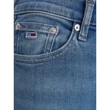 Jeans - Denim Medium - Riemlussen - Logoborduursels - Steekzakken