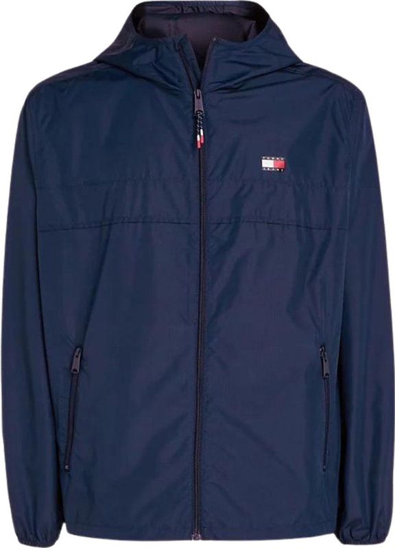 TOMMY JEANS - TJM LW CHICAGO JACKET - Jassen - Dark Night Navy - Met Capuchon