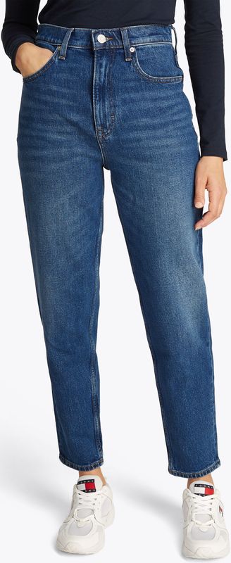 Tommy Jeans - Mom Jean - Donker Denim - Dames - Tapered