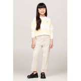 Tommy Hilfiger - Broek - Beige - Ribstof - Classic+