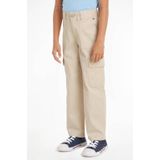 Tommy Hilfiger - Broek - Beige - Ribstof - Classic+