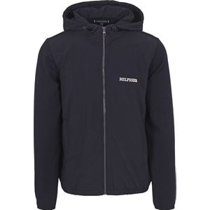 Tommy Hilfiger Sweatjacke "MONOTYPE MIX MEDIA HDD ZIP THRU", mit Kapuze
