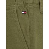 Tommy Hilfiger - Cargobroek - Khaki - 98% Katoen - Mouwloos