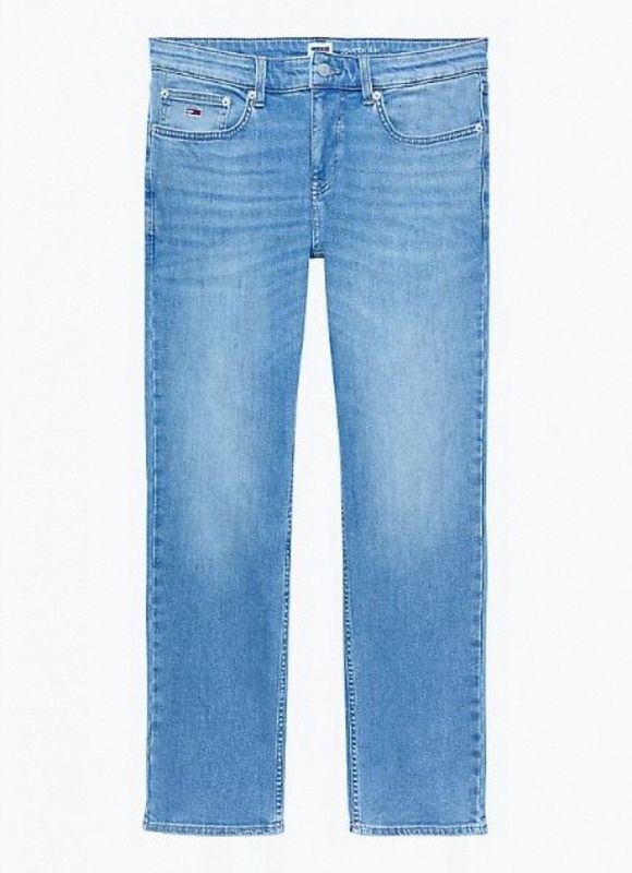 Tommy Jeans - Slim Jeans - Blauw - Katoen - 5-Pocket Stijl