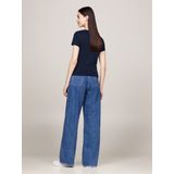 Tommy Jeans D - T-shirt - Vrouwen - C1G Dark Night