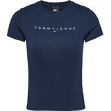 Tommy Jeans D - T-shirt - Vrouwen - C1G Dark Night