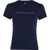 Tommy Jeans D - T-shirt - Vrouwen - C1G Dark Night
