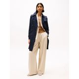 Tommy Hilfiger Dames Trenchcoat - Blauw (Woestijnhemel)