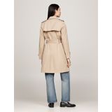 Tommy Hilfiger - Trenchcoat - Beige - Dames - Slim Fit - Met Heupriem