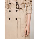 Tommy Hilfiger - Trenchcoat - Beige - Dames - Slim Fit - Met Heupriem