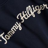 TOMMY HILFIGER - Sweater - Blauw - Katoen