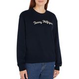 TOMMY HILFIGER - Sweater - Blauw - Katoen