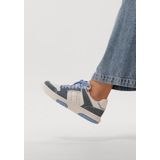 Tommy Hilfiger - Sportieve Sneakers - Lichtblauw - Synthetisch - Vetersluiting