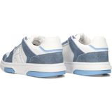 Tommy Hilfiger - Sportieve Sneakers - Lichtblauw - Synthetisch - Vetersluiting