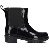 Tommy Hilfiger - FW0FW08213 - Regenlaarzen - Zwart - Waterdicht - Dames