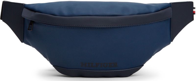 Gürteltasche Tommy Hilfiger Monotype Pu Bumbag AM0AM12603 Dunkelblau