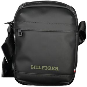 Tommy Hilfiger - Schoudertas - Zwart - Verstelbare Band - Functioneel Ontwerp