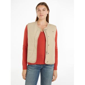 Bodywarmer TOMMY HILFIGER. Polyamide materiaal. Maten S. Beige kleur