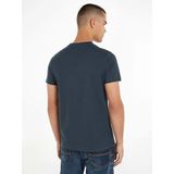 Tommy Hilfiger - Core Tommy Logo Tee - T-shirt - Grijs - Katoen