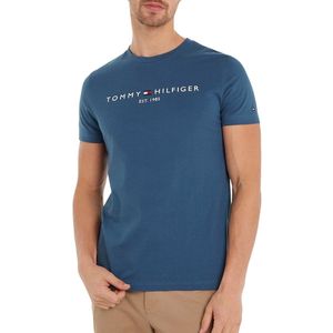 Tommy Hilfiger - T-shirt - Blauw - Katoen