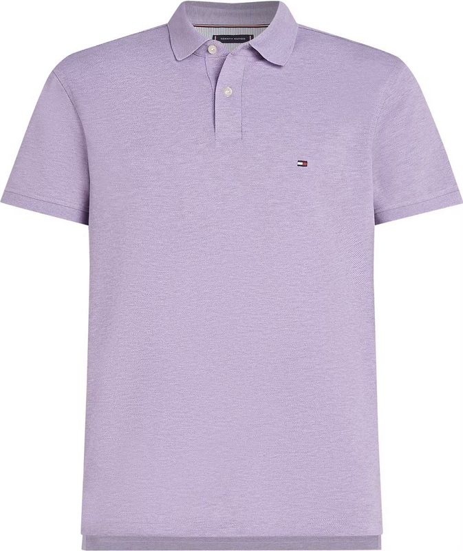Tommy Hilfiger - 1985 Regular Polo - Poloshirt - Lila Melange