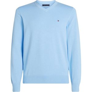Tommy Hilfiger - Heren Sweaters V-Neck Pullover - Blauw