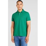 Tommy Hilfiger - S/S Polo - Groen - Biologisch Katoen
