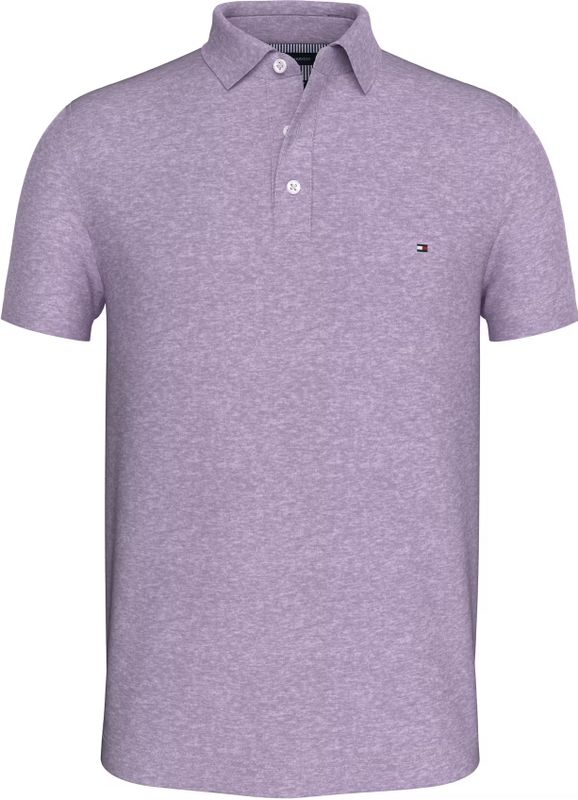 VENTI - Effen Overhemd - Paars - 100% Katoen - Button Down Kraag