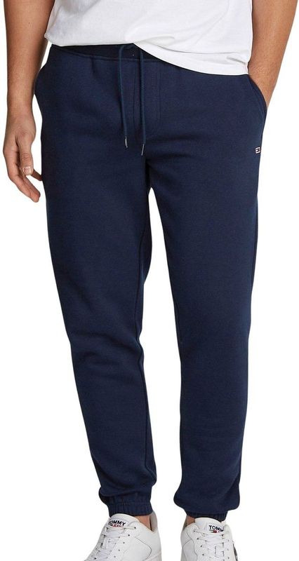 Tommy Jeans - Joggingbroek - Zwart - Katoen/Polyester - Slim Fit