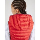 Tommy Hilfiger Dames Lw Gewatteerd Global Stripe Vest, Terra Rood, XS