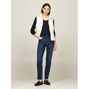 Bodywarmer met kap TOMMY HILFIGER. Polyester materiaal. Maten S. Wit kleur