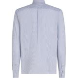 Overhemd - Royal Blue/White - Regular Fit - Lange Mouwen - Button-Downkraag