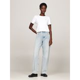 Tommy Hilfiger - 1985 T-shirt - Zwart - Biologisch Katoen