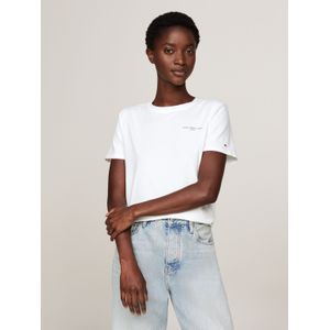 Tommy Hilfiger - 1985 T-shirt - Zwart - Biologisch Katoen