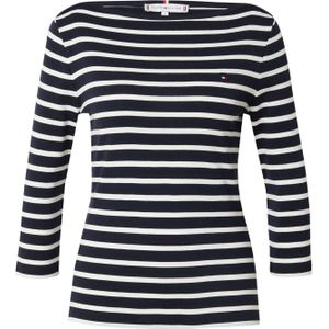 Tommy Hilfiger New Cody Slim T-shirt Met 3 4 Mouw Veelkleurig XS Vrouw