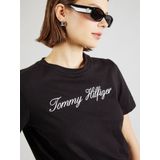 TOMMY HILFIGER - Script T-shirt - Wit - Katoen