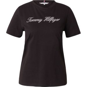 TOMMY HILFIGER - Script T-shirt - Wit - Katoen