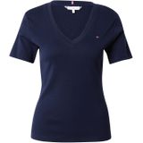 Tommy Hilfiger - WW0WW40584 - T-shirt - Wit - Katoen - Slim Fit
