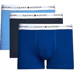 Tommy Hilfiger Boxershorts blauw/lichtblauw, Effen