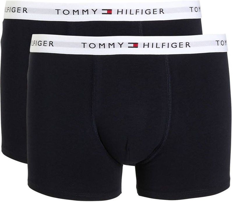Tommy Hilfiger - Boxershorts - Zwart - Katoenmix - 2-Pack