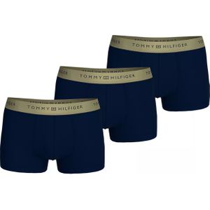 Tommy Hilfiger - Trunk - Boxershorts - Blauw - 3-pack