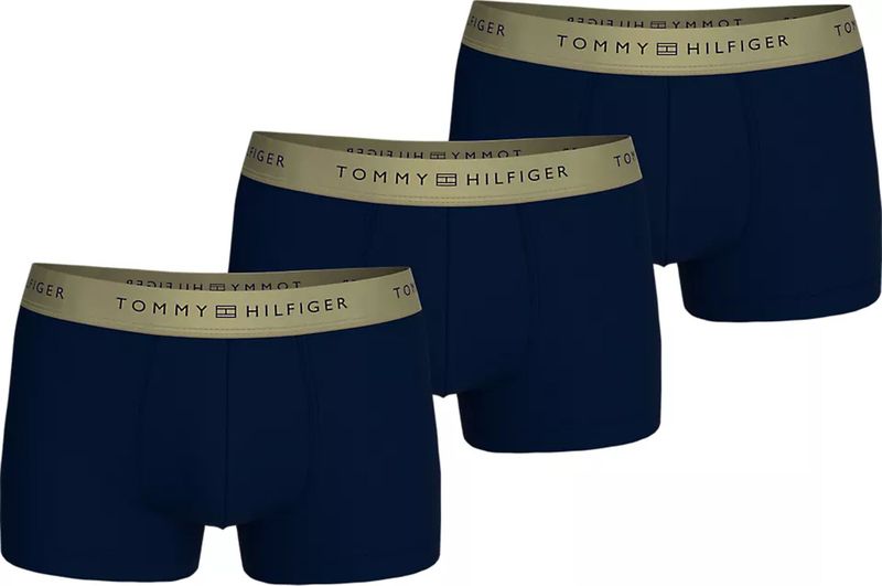 Tommy Hilfiger - Trunk - Boxershorts - Blauw - 3-pack