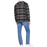 Tommy Jeans - CHECK SHERPA - Overhemdjack - Groen - Katoen