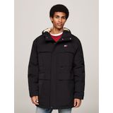 Tommy Jeans - TJM TECH CANVAS PARKA - Bodywarmer - Zwart
