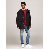 Tommy Jeans - TJM TECH CANVAS PARKA - Bodywarmer - Zwart