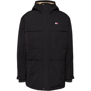 Tommy Jeans - TJM TECH CANVAS PARKA - Bodywarmer - Zwart
