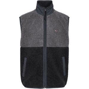 Tommy Hilfiger - Hooded Zip Jacket - Zwart - 100% Polyester - Regular Fit