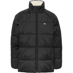 Tommy Hilfiger - Jas - Zwart - Polyamide - Waterafstotend - Afneembare Capuchon