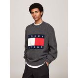 Tommy Hilfiger, Heren, Truien, Grijs, Maat: XS Wol,