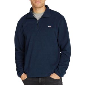 Tommy Jeans  TJM REG S FLAG POLAR 1/4 ZIP  Jassen  heren Marine